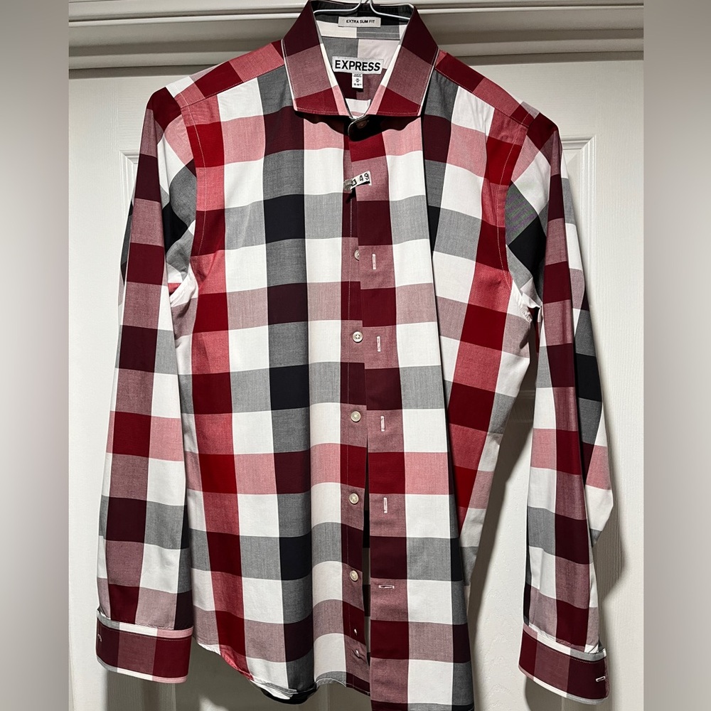 Men’s Express dress shirt.